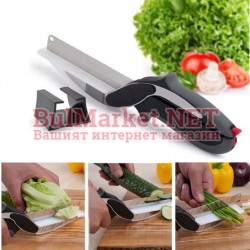 Нож и дъска за рязане 2 in 1